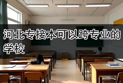 河北专接本可以跨专业的学校