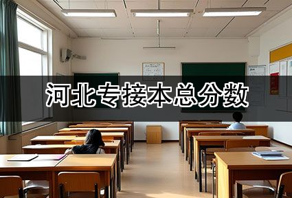 河北专接本总分数