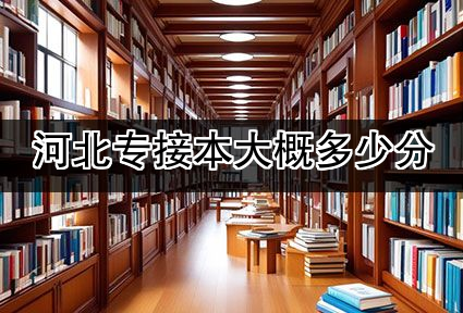 河北专接本大概多少分