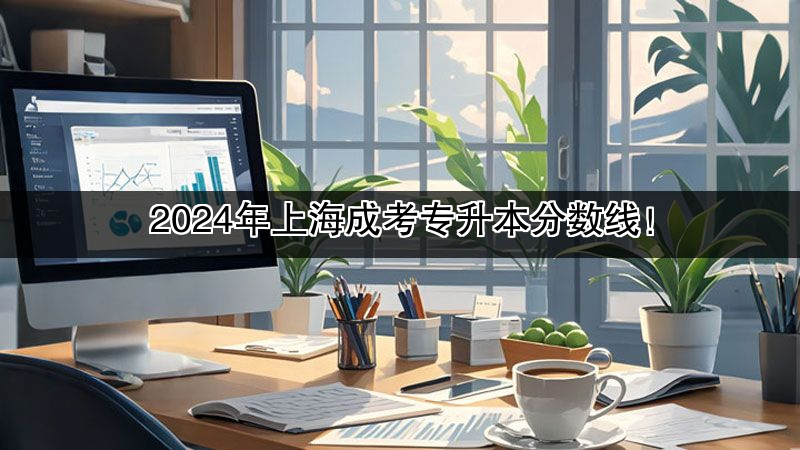 2024年上海成考专升本分数线！