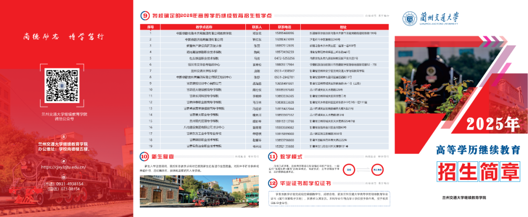 2025年兰州交通大学成人专升本招生简章