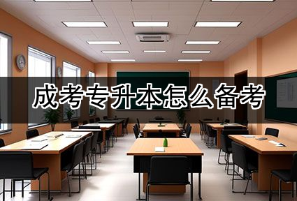 成考专升本怎么备考